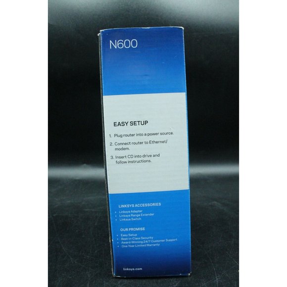 Linksys N600 E2500 WI-FI Dual Band Router - Picture 5 of 10